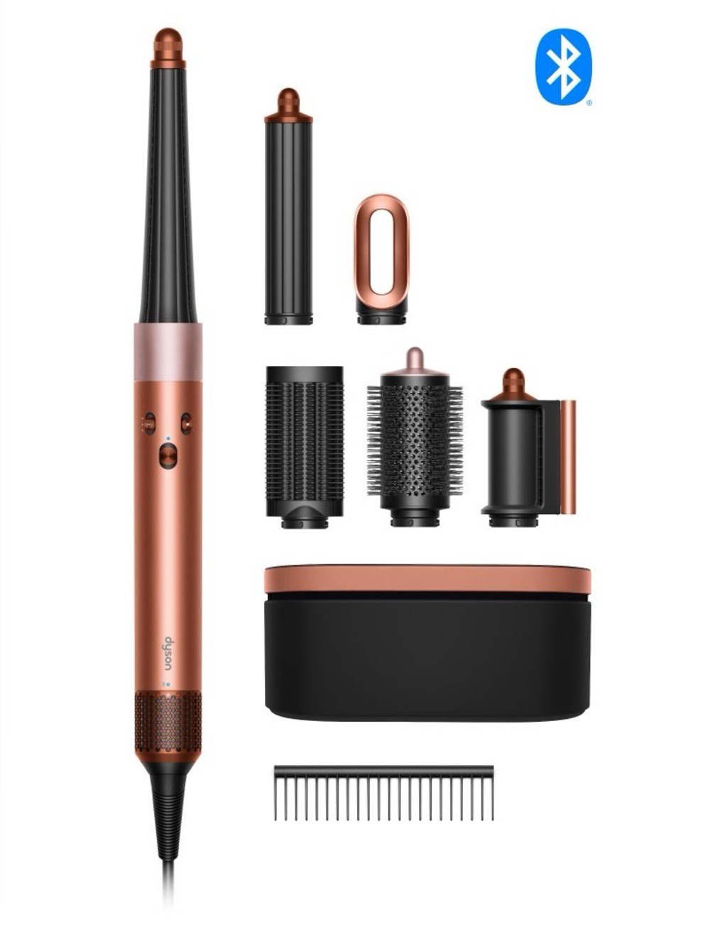Dyson air wrap multi styler and dryer in Amber Silk